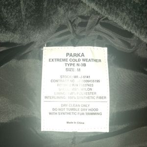 Parka Extreme Cold Weather N-3B
